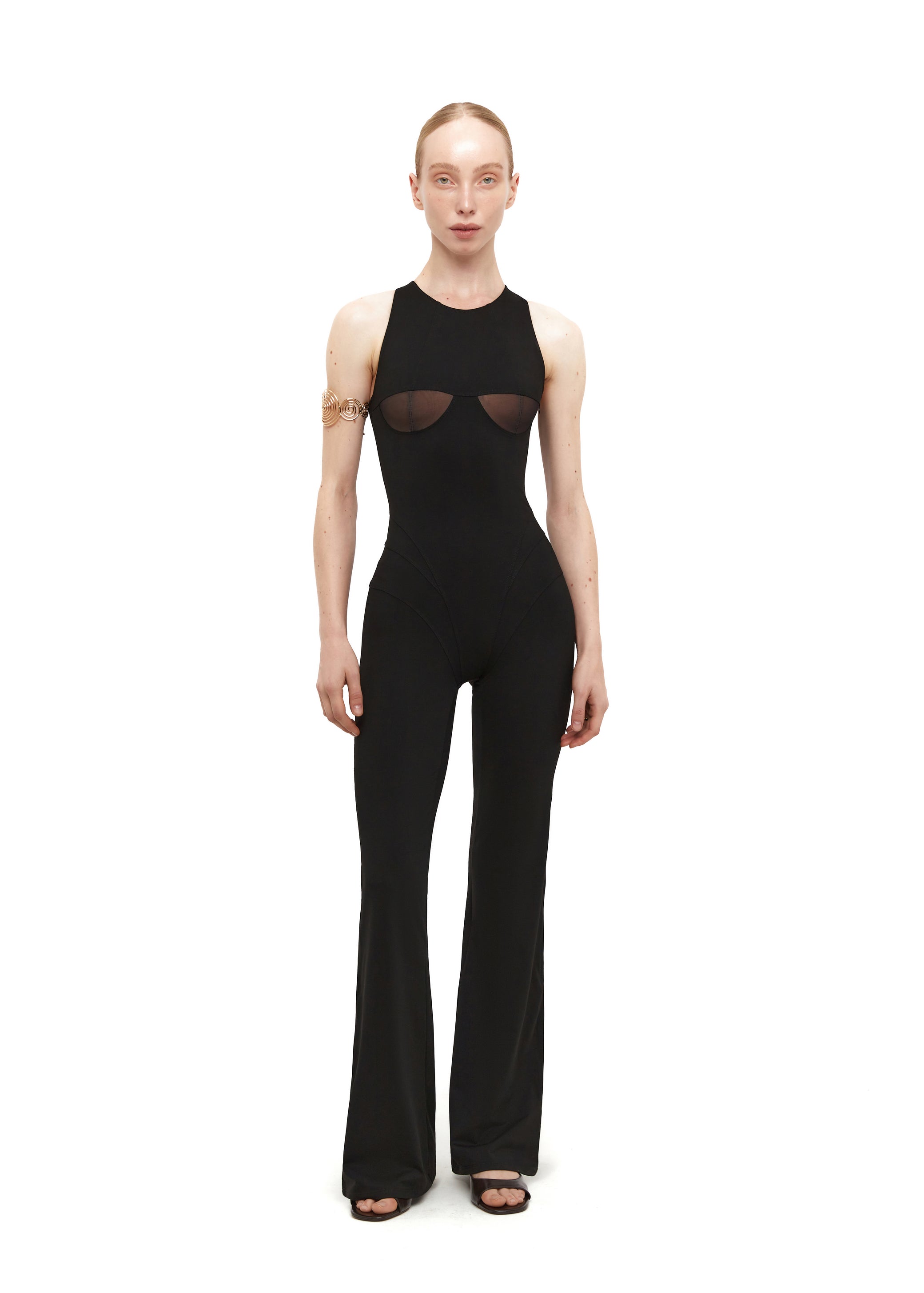 Semi-Sphere Flared Catsuit