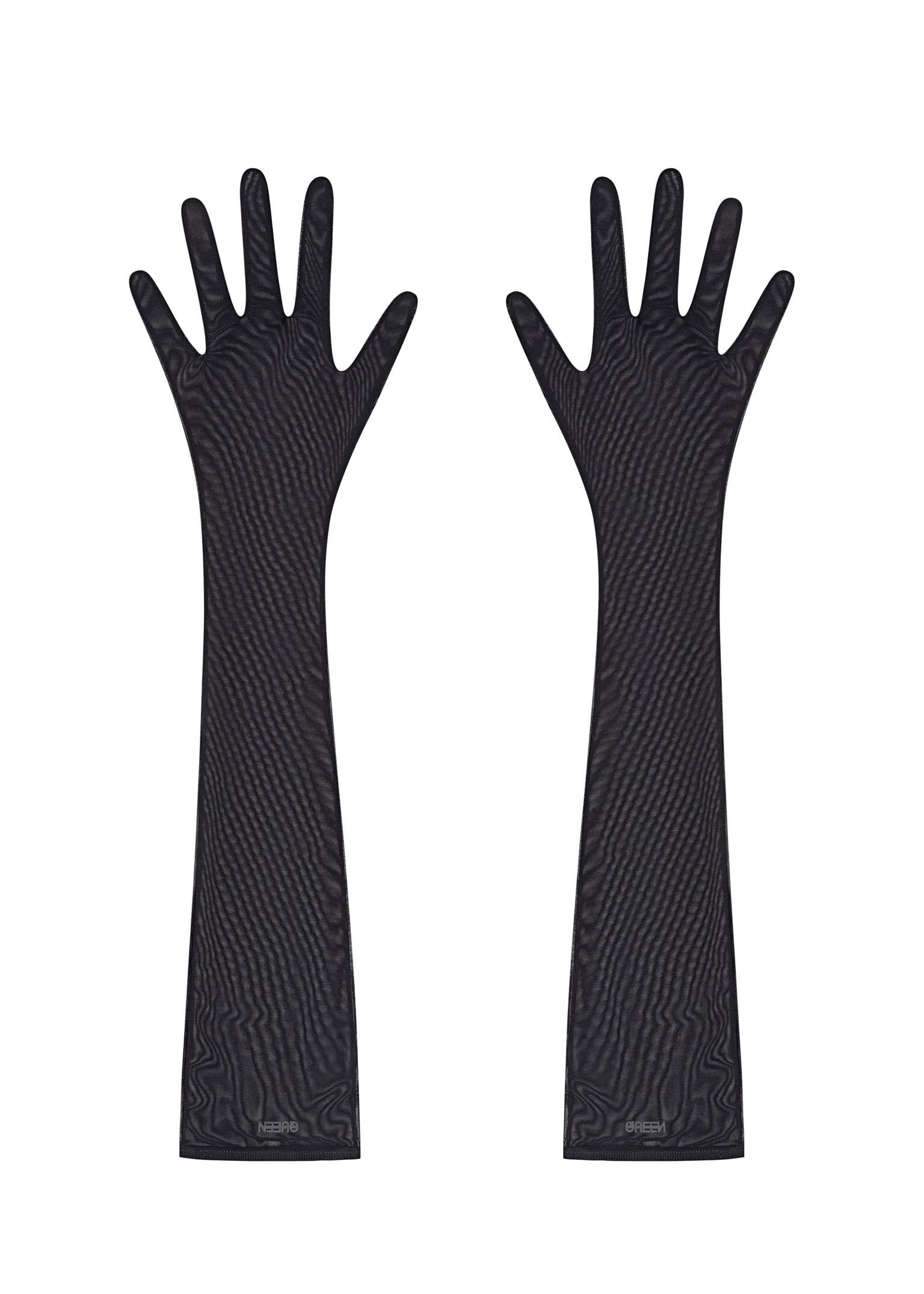 Serpent`s Kiss Gloves in Black