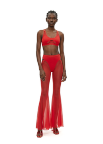 Candy Flared Pants in Red