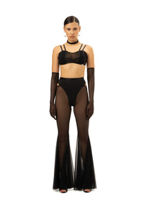 Candy Flared Pants in Black