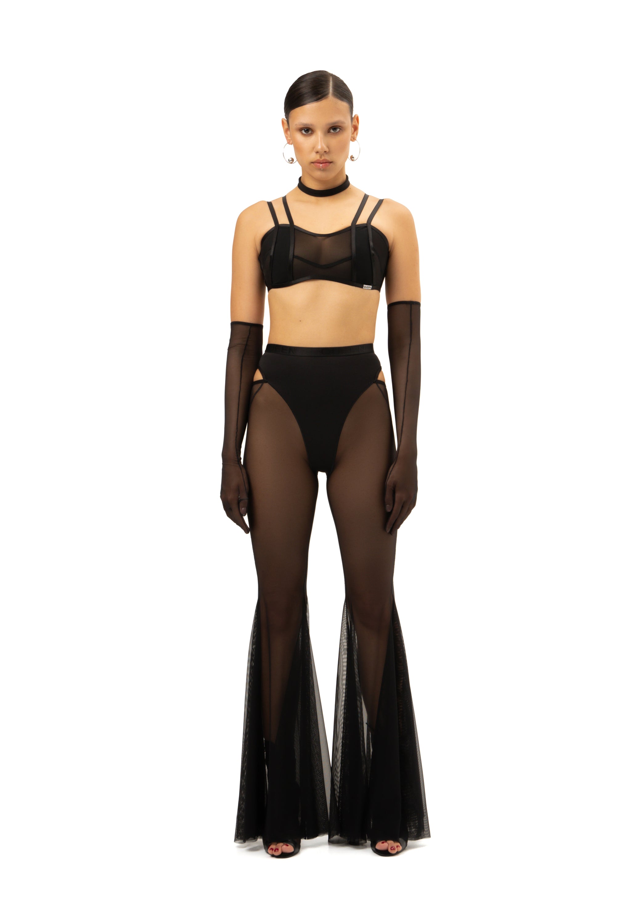 Candy Flared Pants in Black