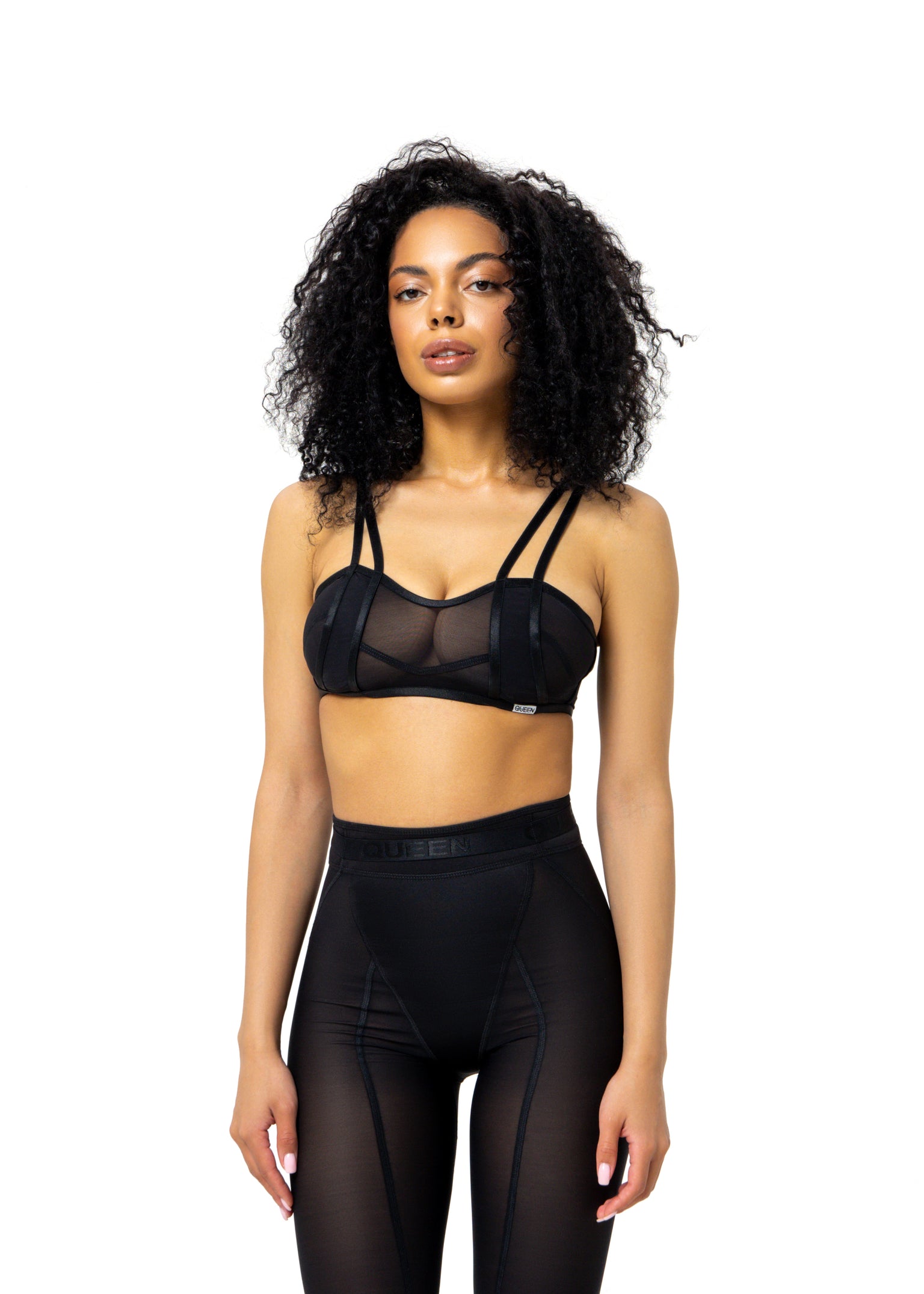 Ovulation Top in Black