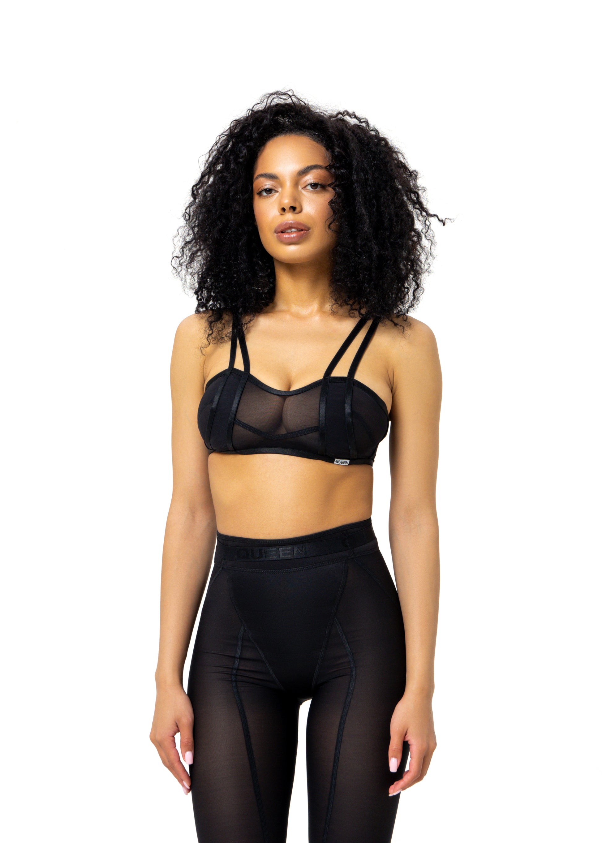 Ovulation Top in Black