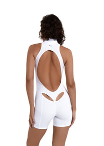 Core Jumpsuit in White