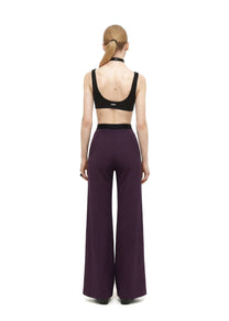 Stage Pants in Plum
