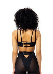 Ovulation Top in Black