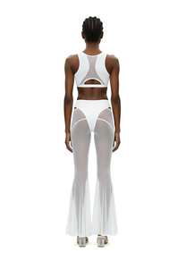 Candy Flared Pants in White