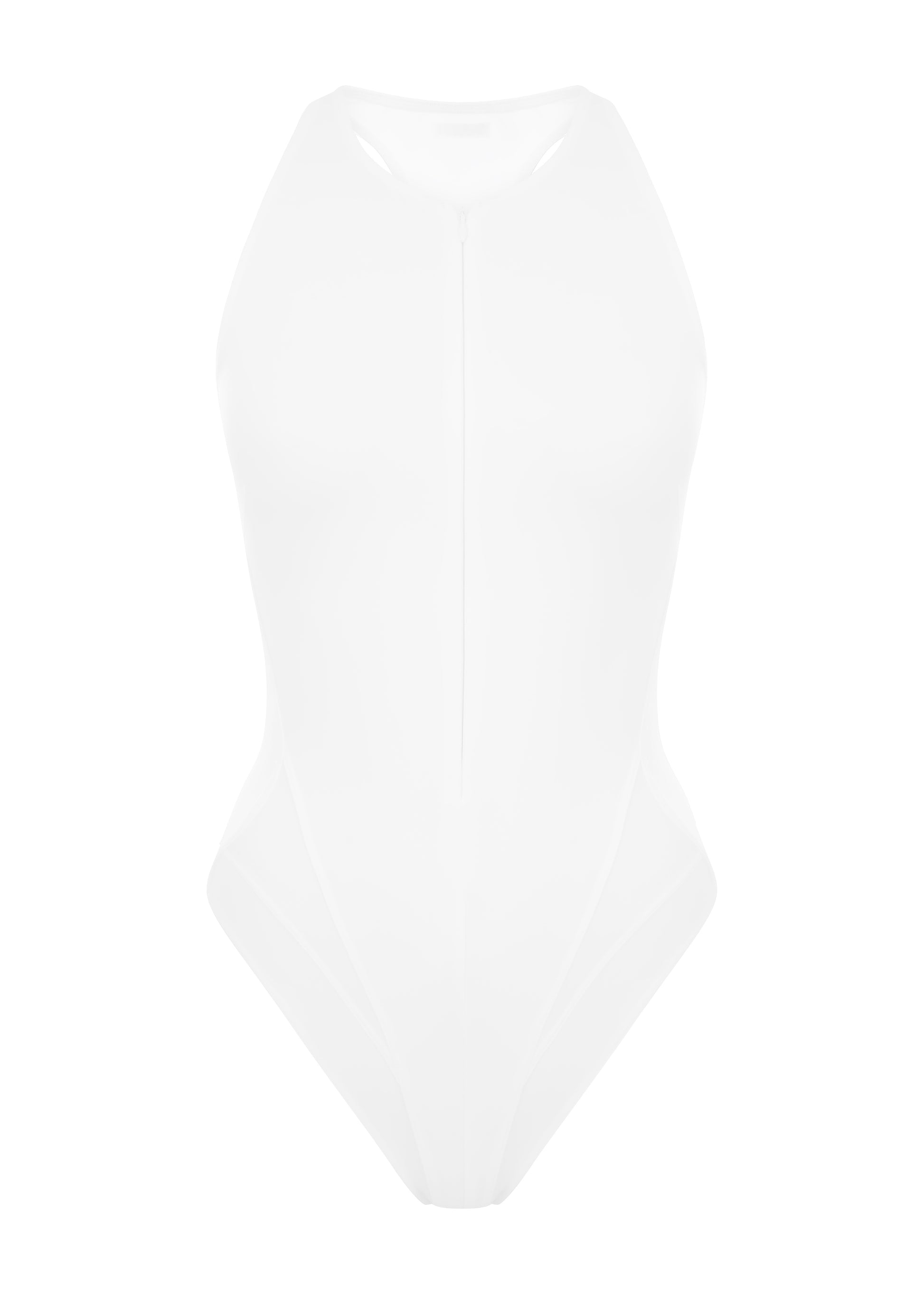Glide Bodysuit in White