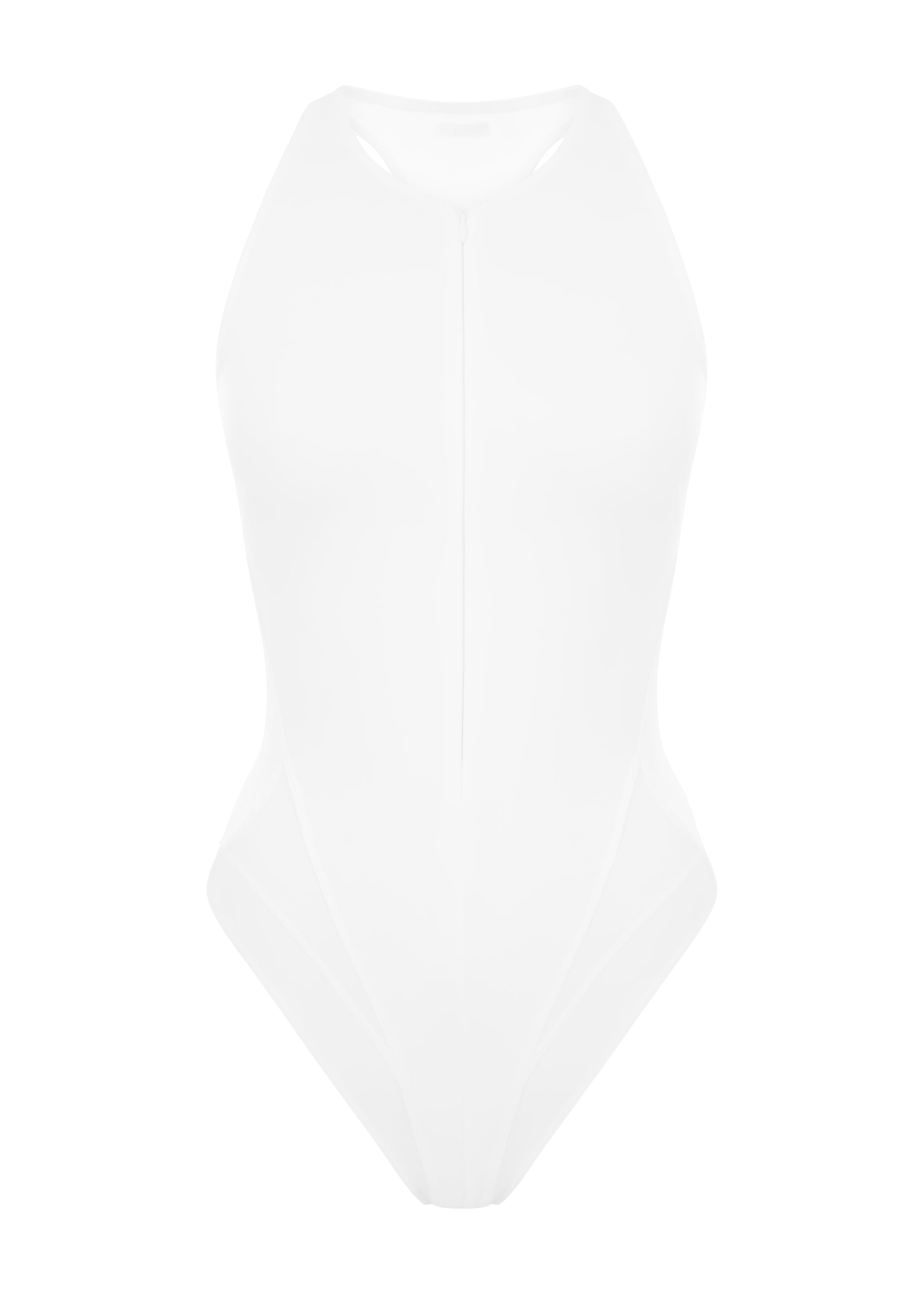 Glide Bodysuit in White