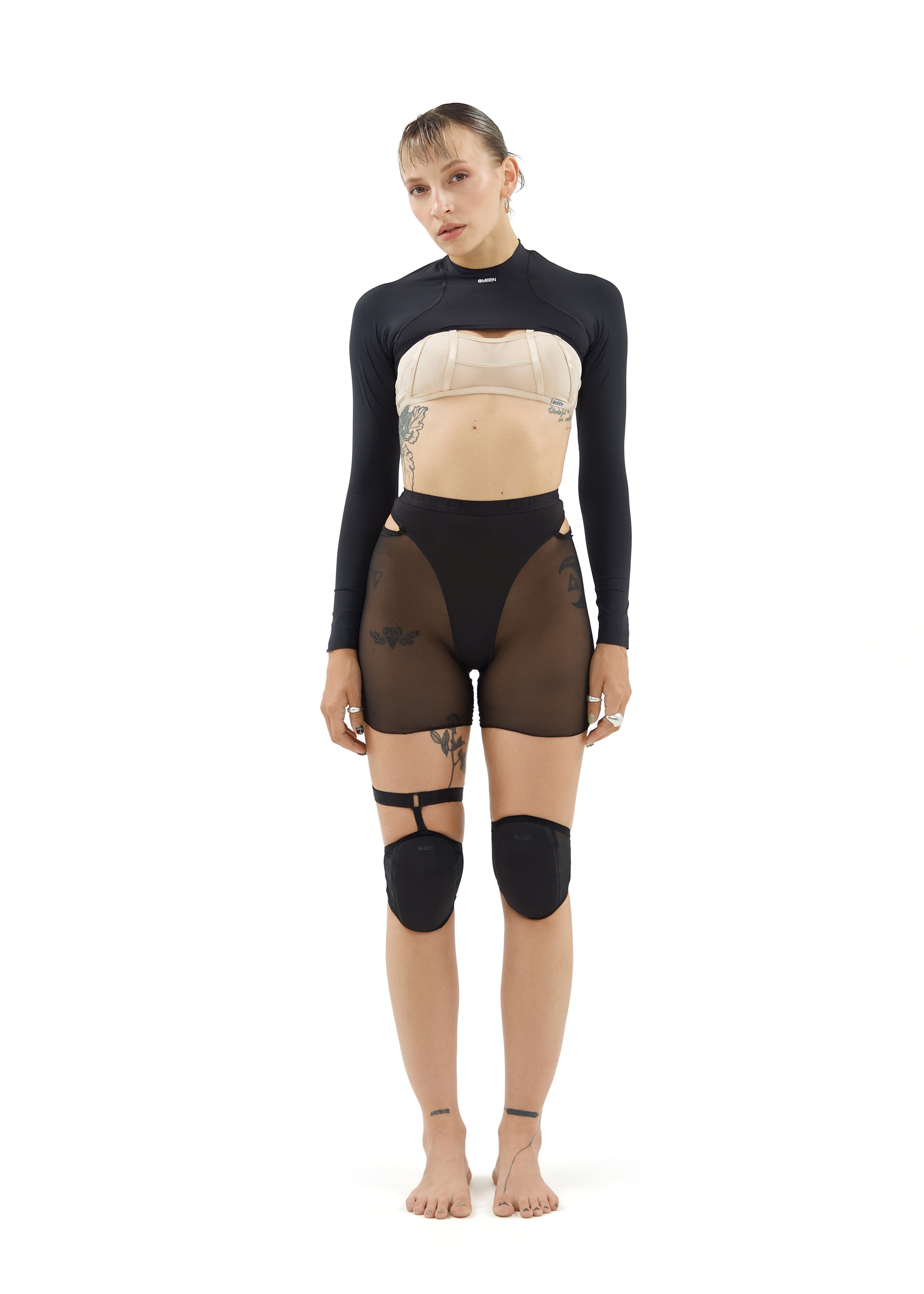 Sports Bolero In Black