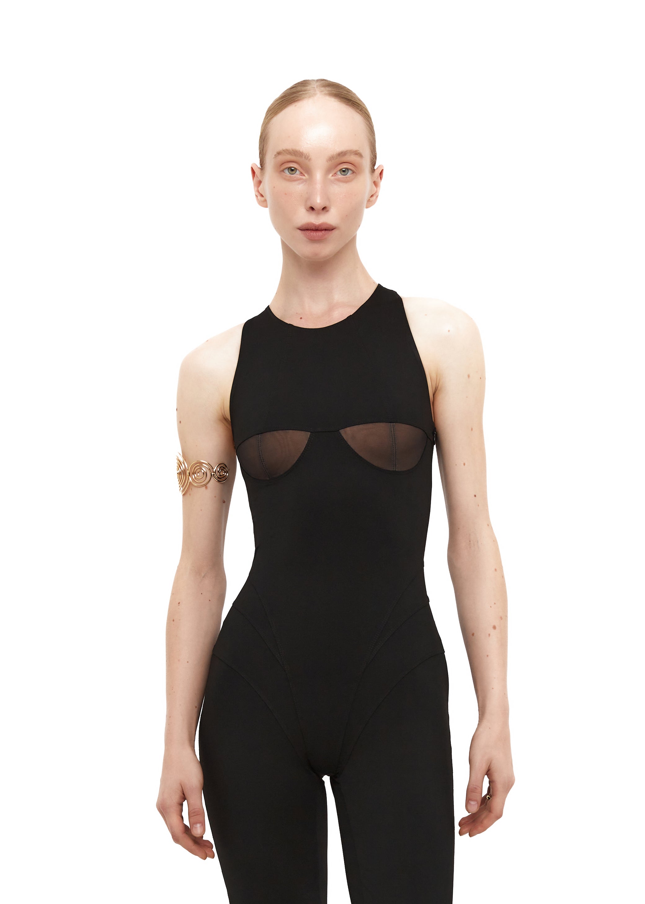 Semi-Sphere Flared Catsuit