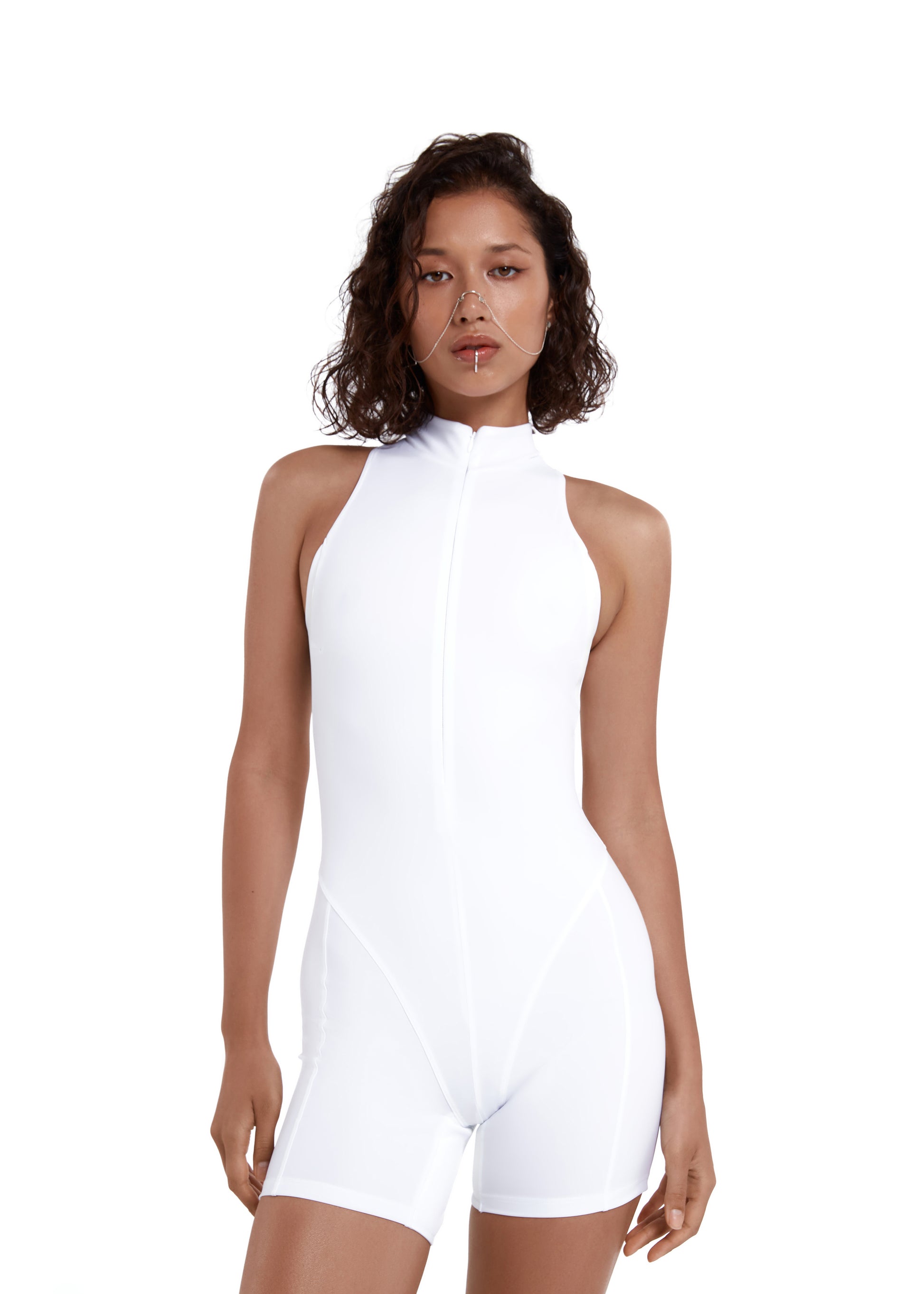 Core Jumpsuit in White