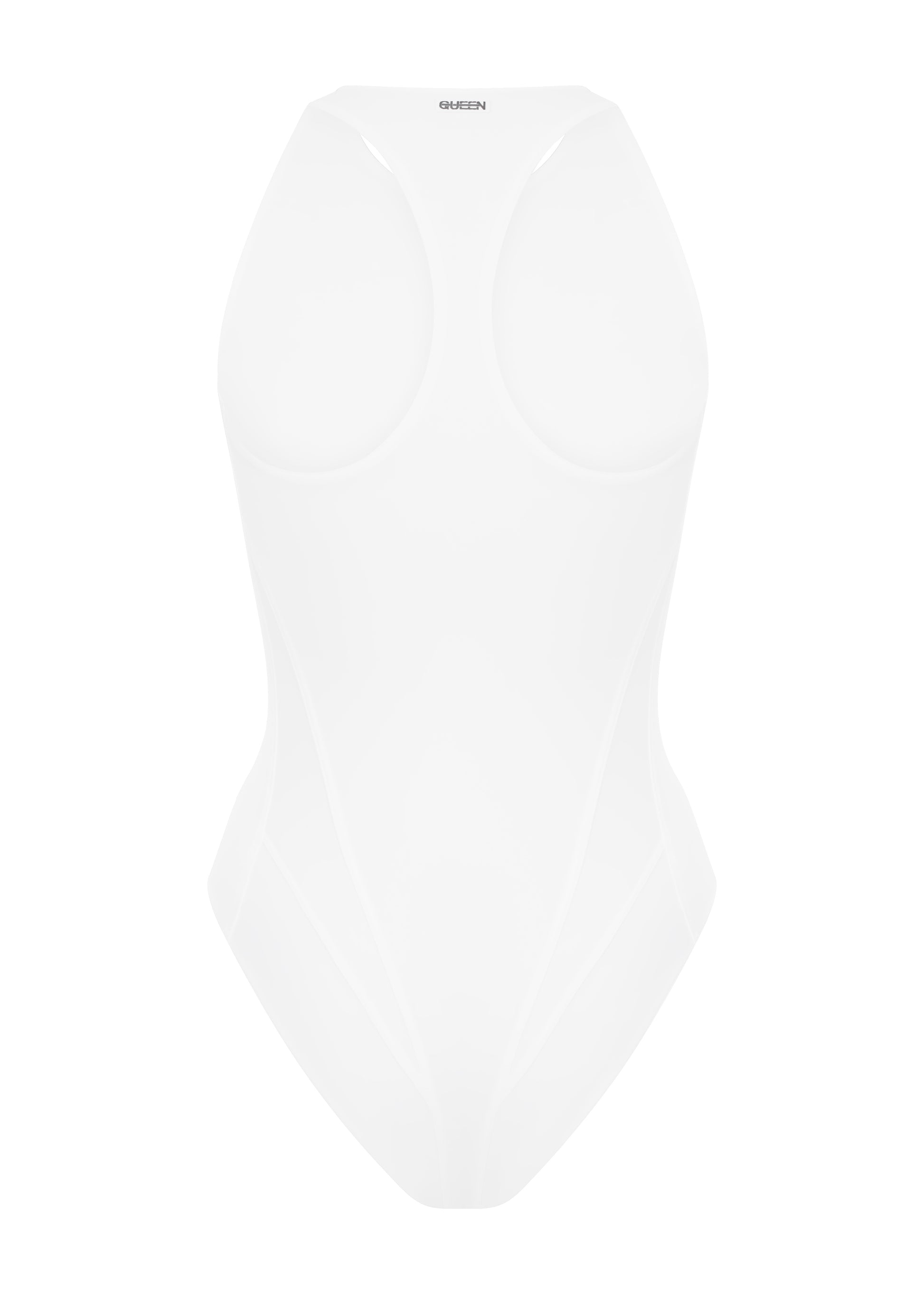 Glide Bodysuit in White