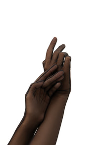 Serpent`s Kiss Gloves in Black