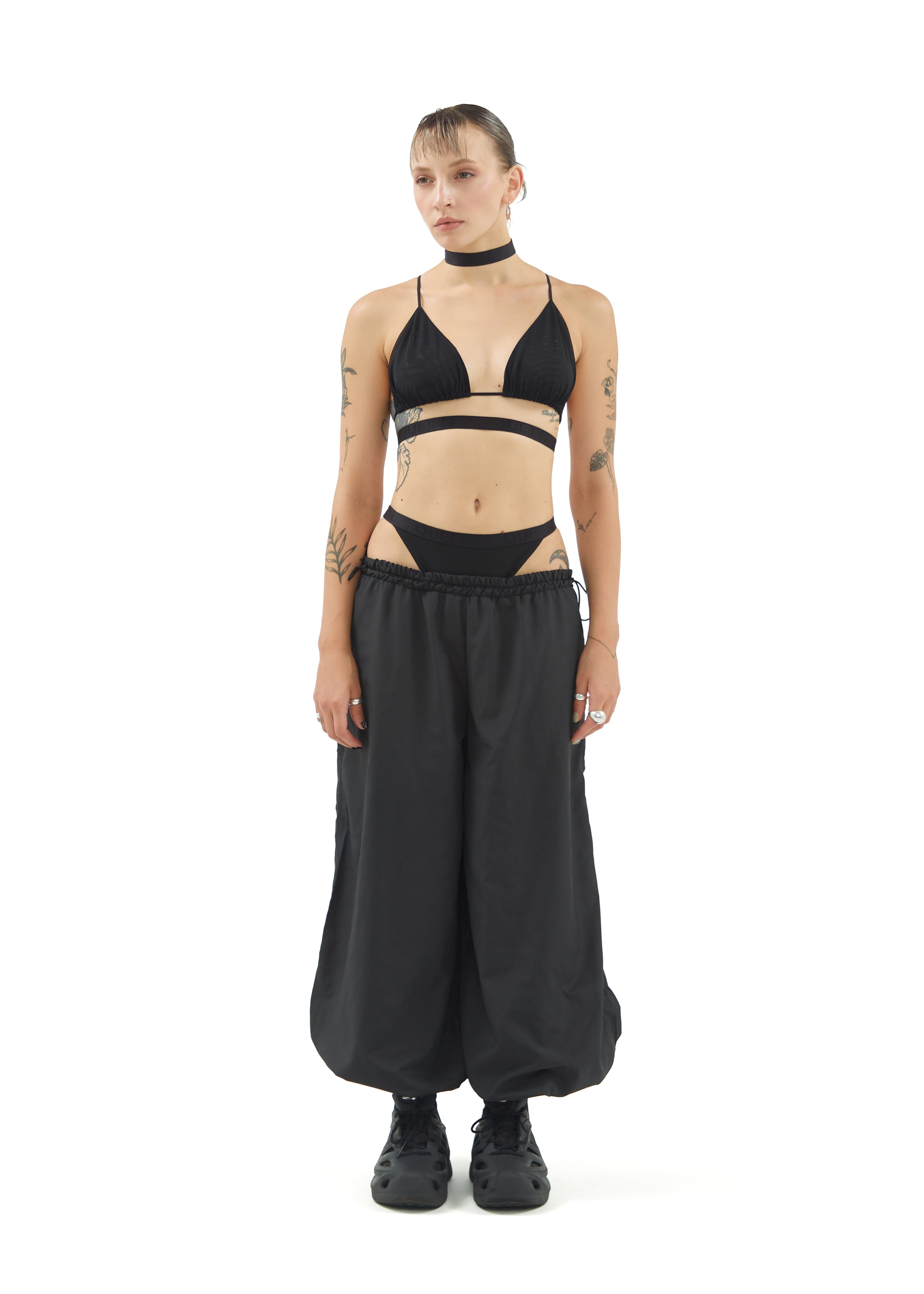 Geo Triangle Mesh Bralette