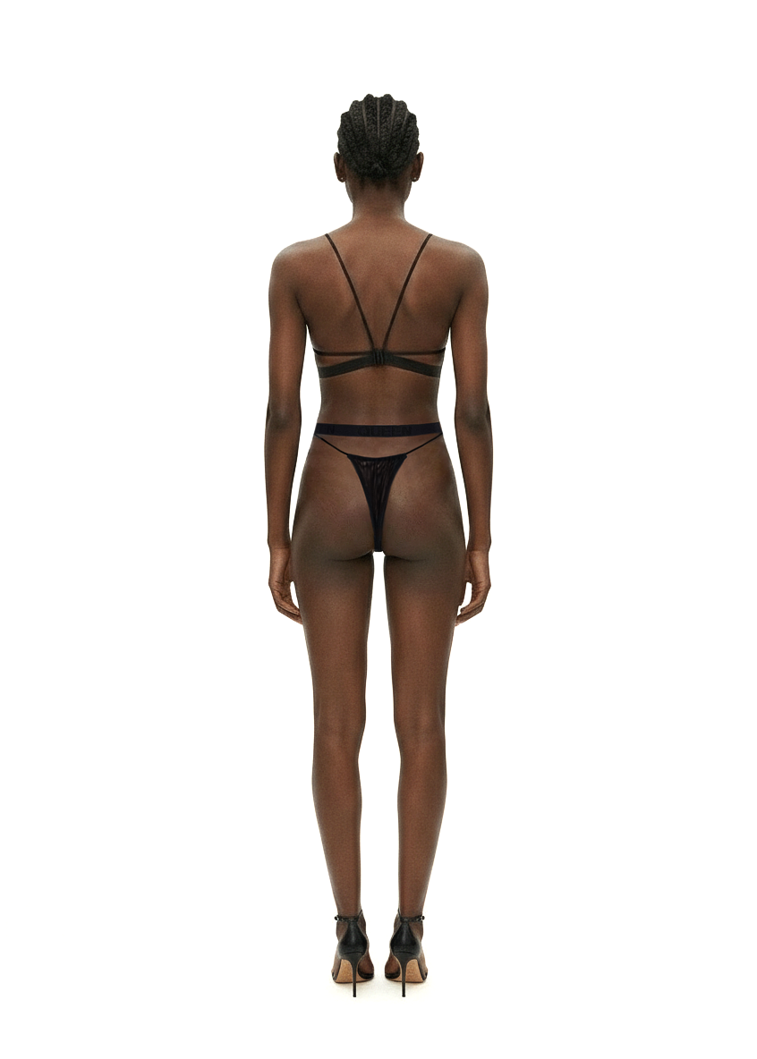 Geo Triangle Mesh Panties