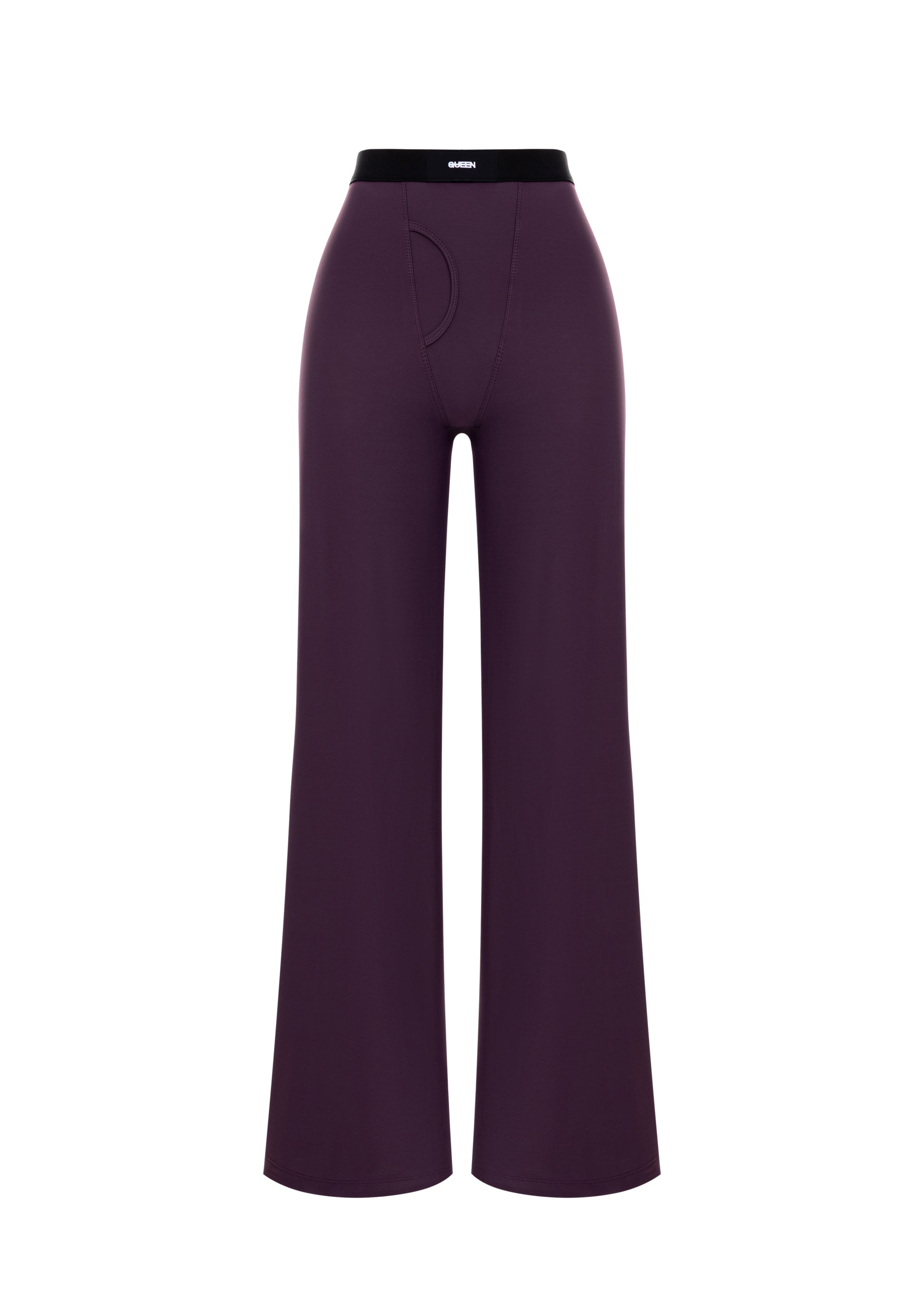 Stage Pants in Plum