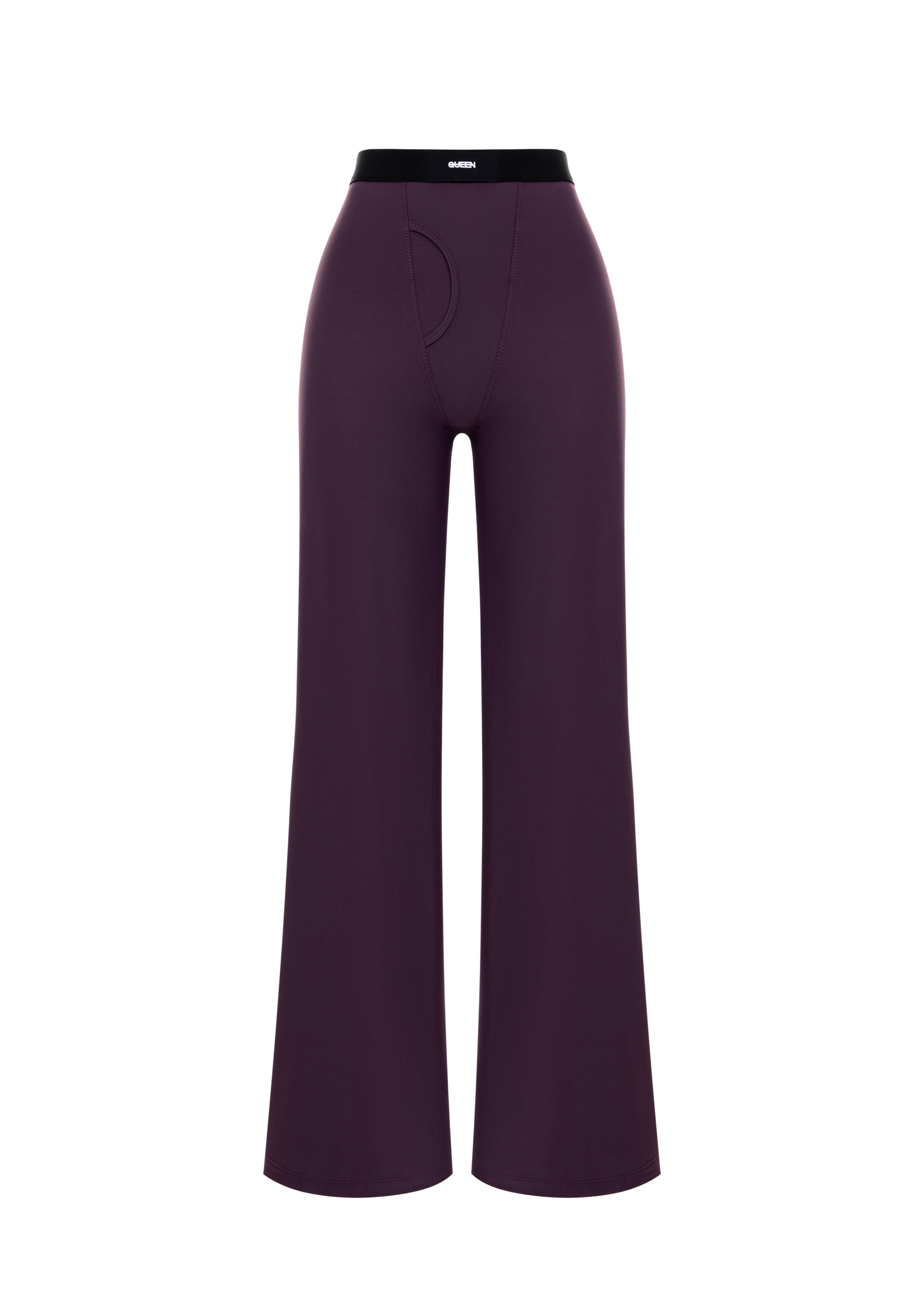 Stage Pants in Plum