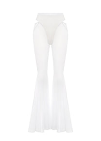 Candy Flared Pants in White