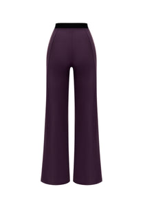 Stage Pants in Plum