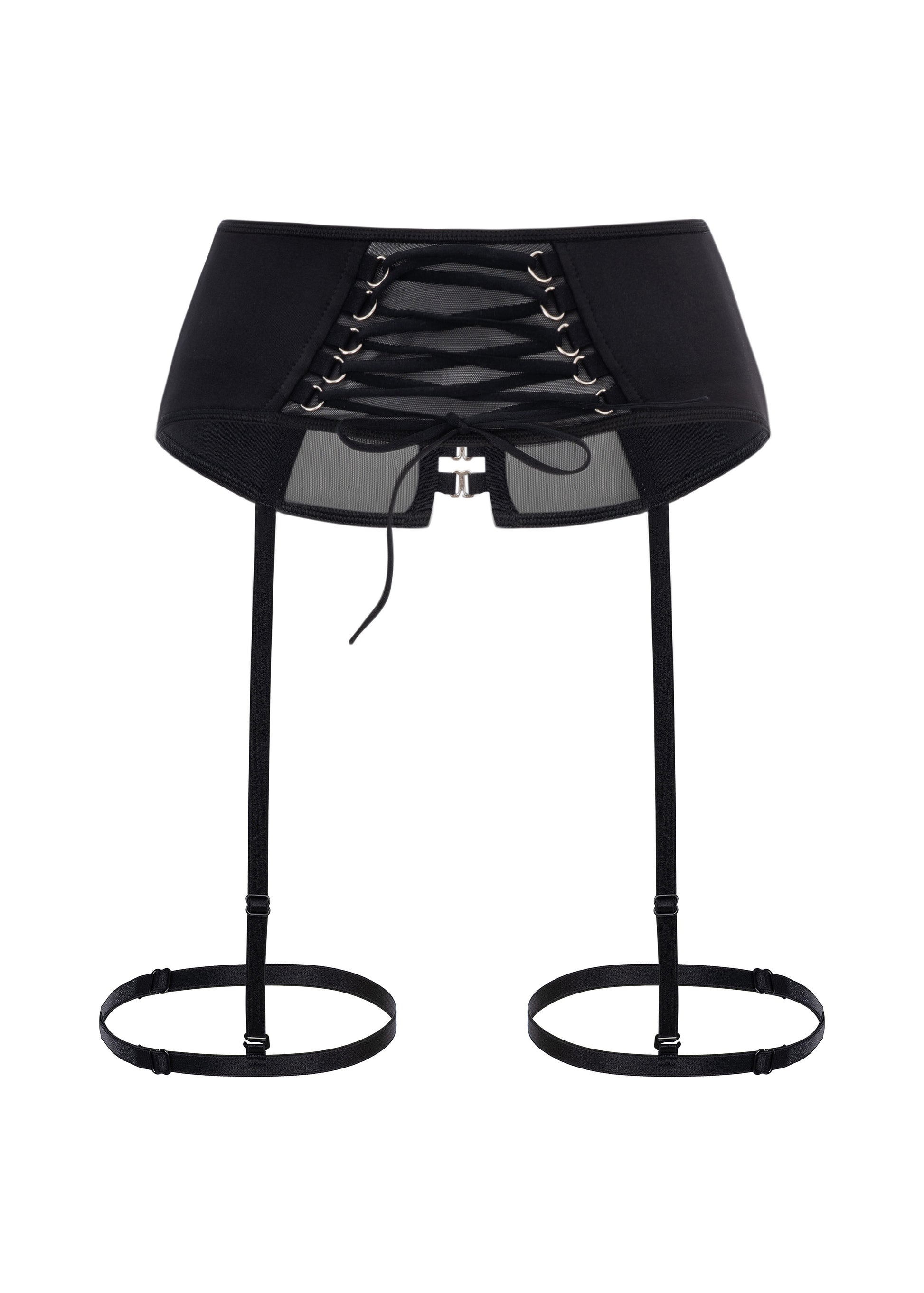 Burlesque Garter Belt in Black