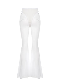 Candy Flared Pants in White