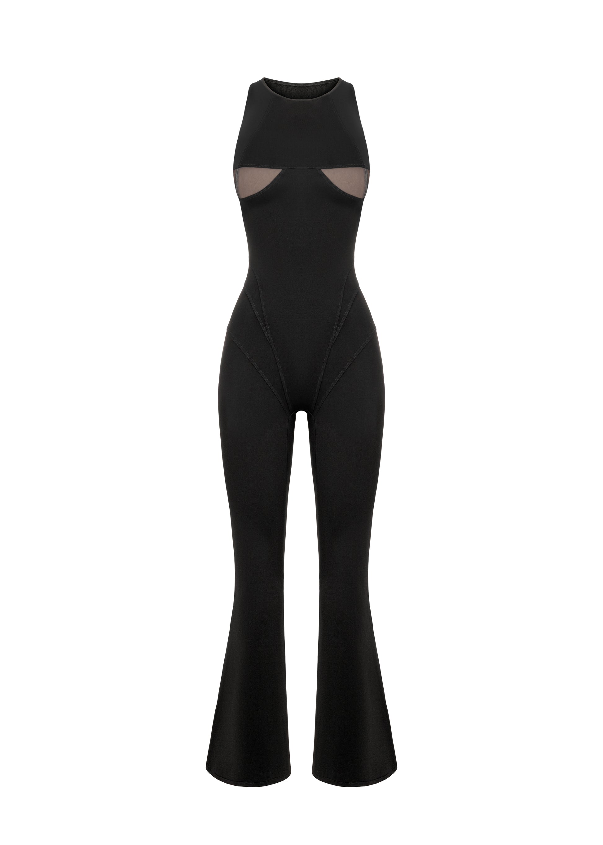 Semi-Sphere Flared Catsuit