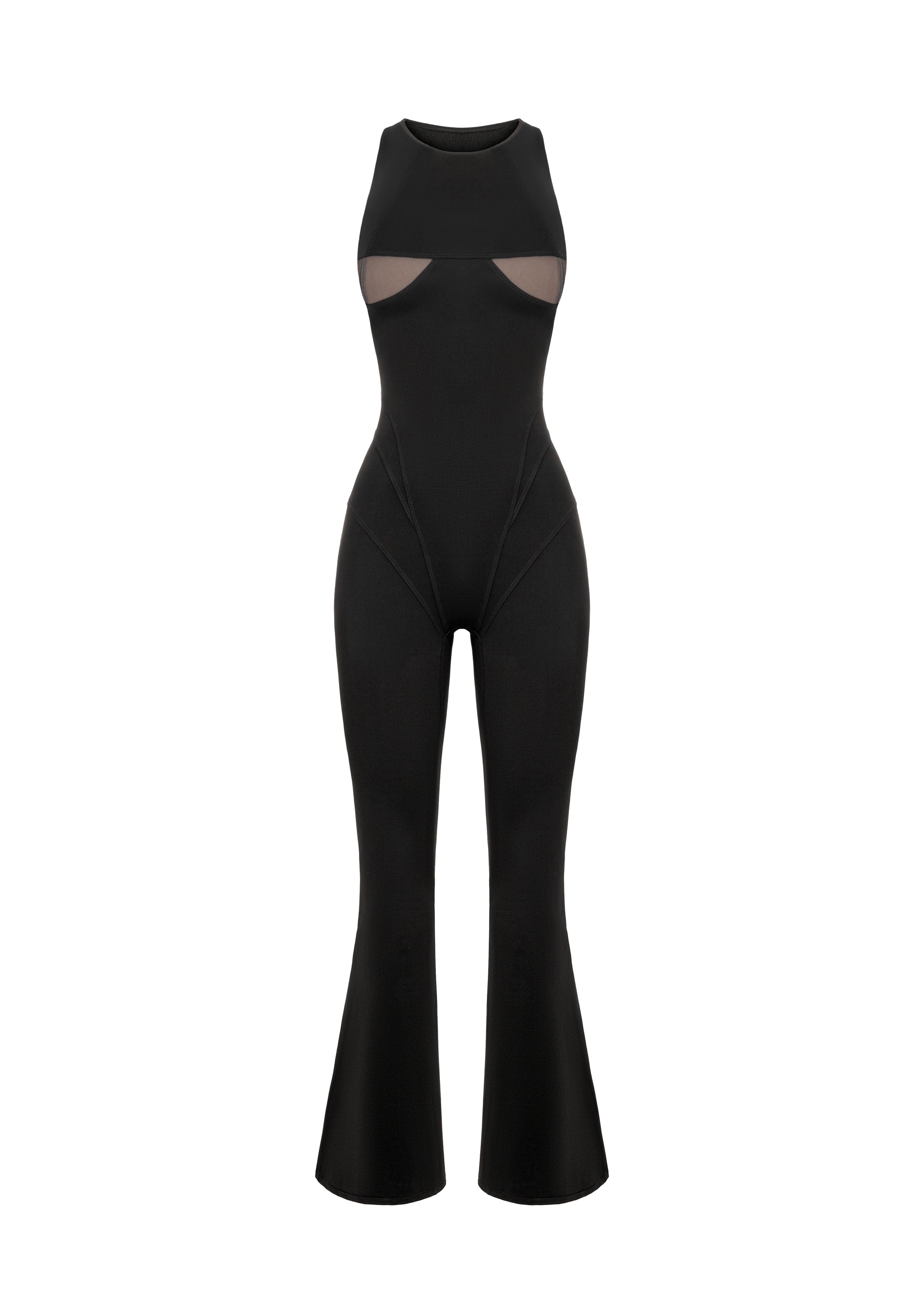 Semi-Sphere Flared Catsuit