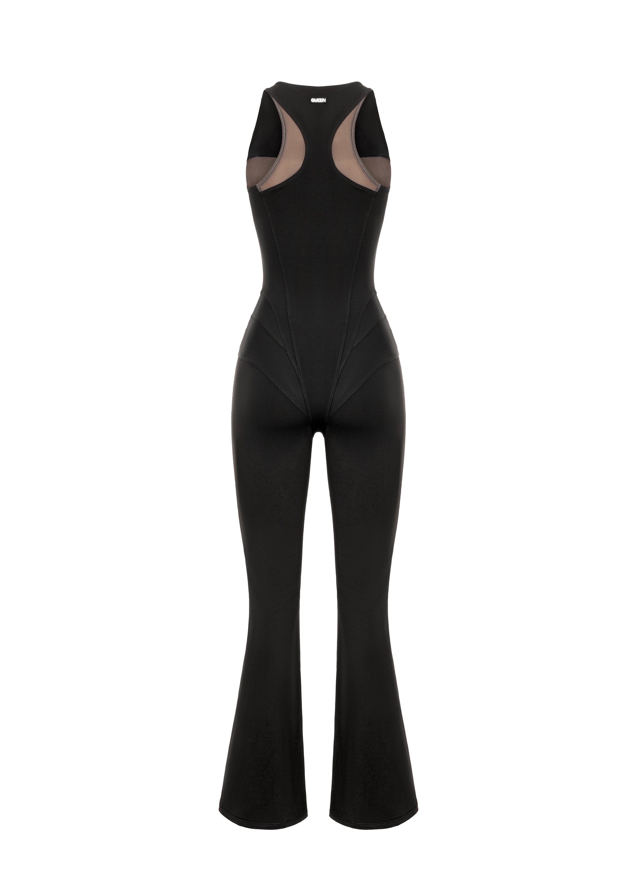 Semi-Sphere Flared Catsuit